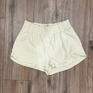 Women's Yellow Shorts